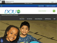 Tablet Screenshot of dciu.org
